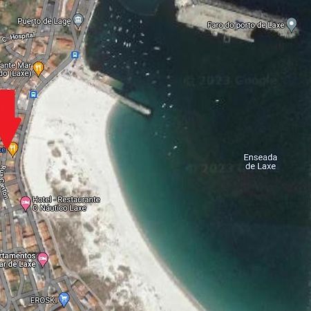 Apartamento En Playa De Laxe Exterior foto